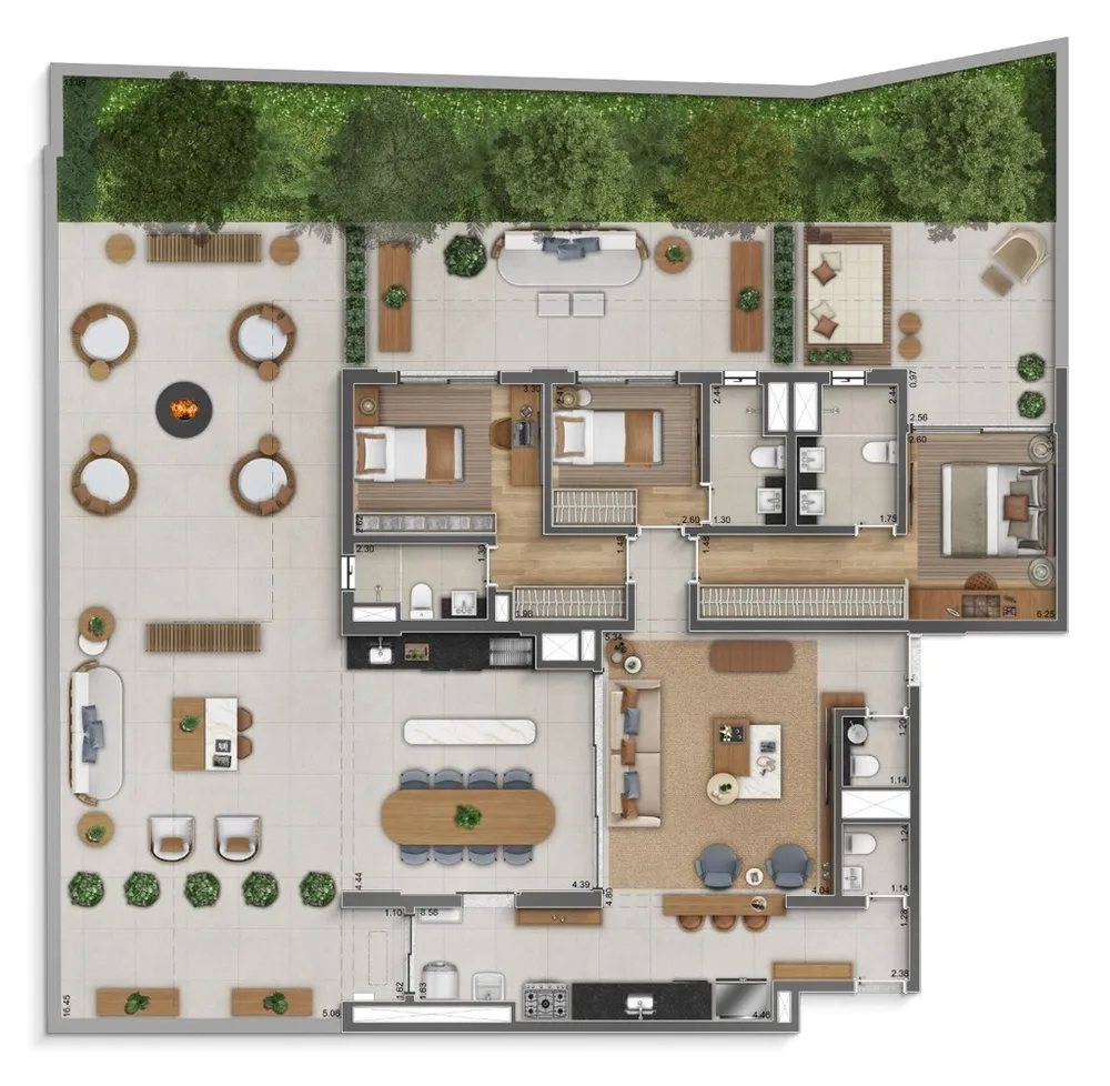 Apartamento, 3 quartos, 122 m² - Foto 24