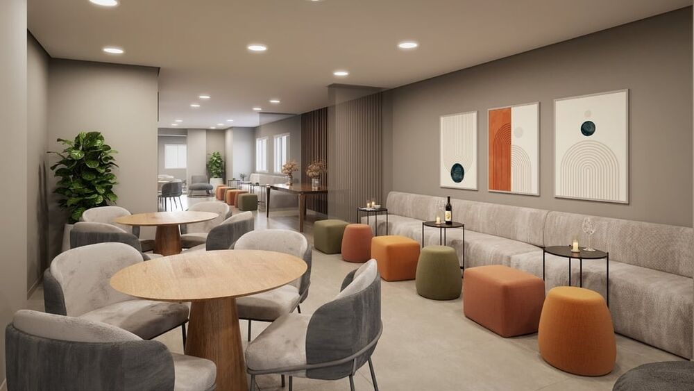 Apartamento à venda com 2 quartos, 37m² - Foto 2