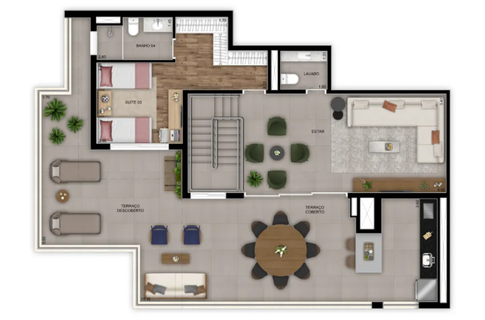 Apartamento, 3 quartos, 128 m² - Foto 13