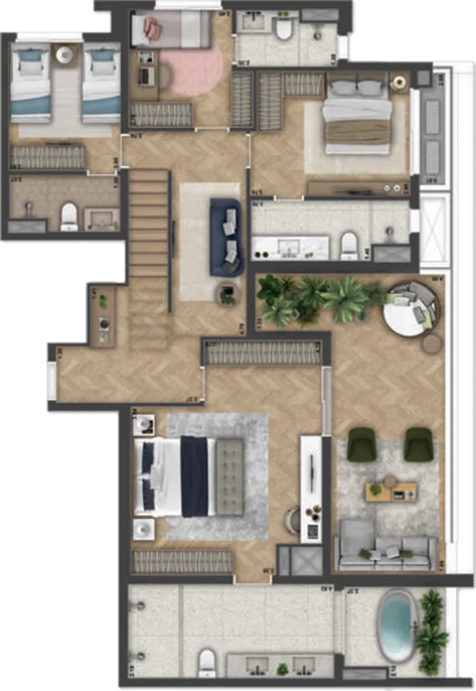 Apartamento, 4 quartos, 142 m² - Foto 20