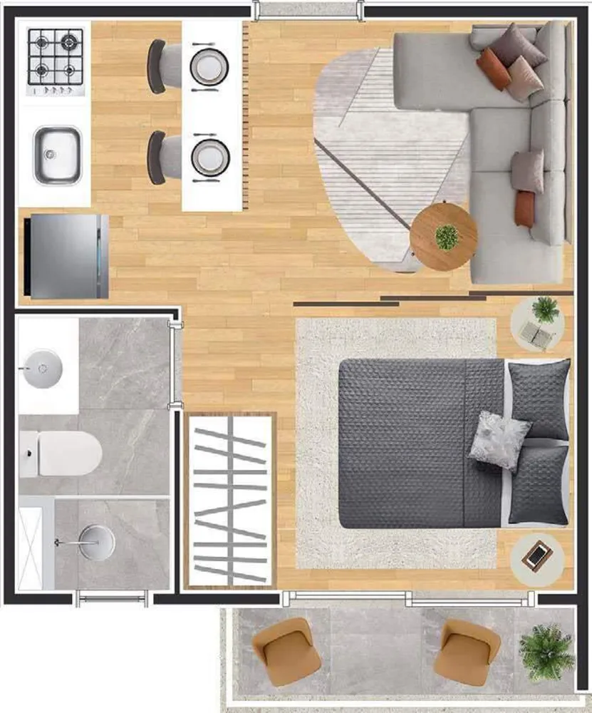 Apartamento, 3 quartos, 78 m² - Foto 10