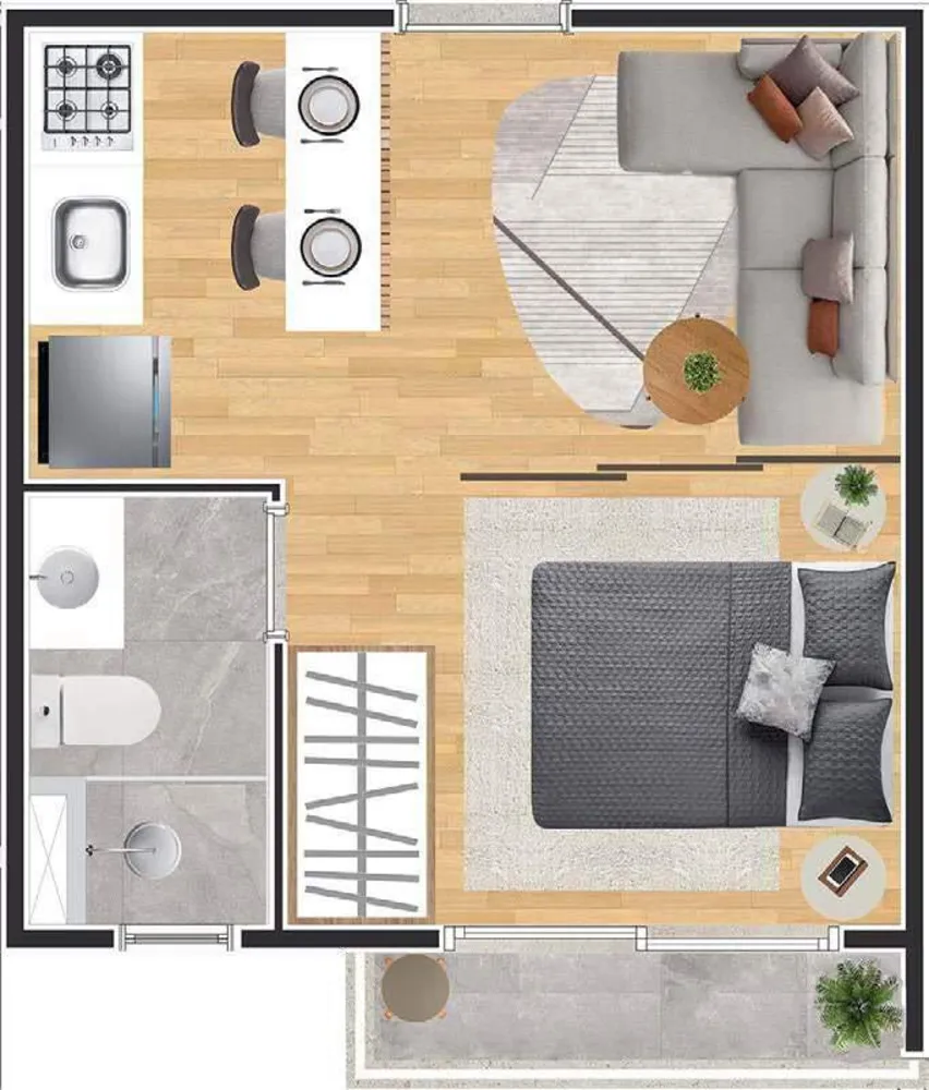 Apartamento, 3 quartos, 78 m² - Foto 9