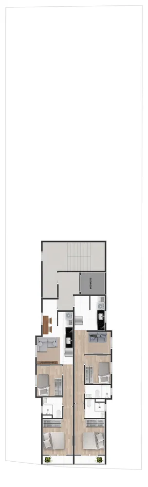 Apartamento, 2 quartos, 46 m² - Foto 9