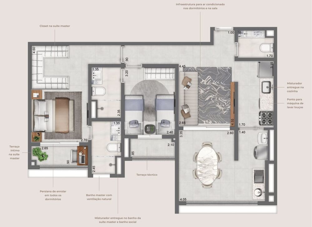 Apartamento, 2 quartos, 80 m² - Foto 20