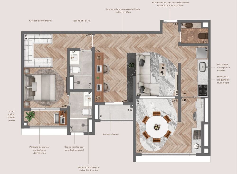 Apartamento, 2 quartos, 80 m² - Foto 21
