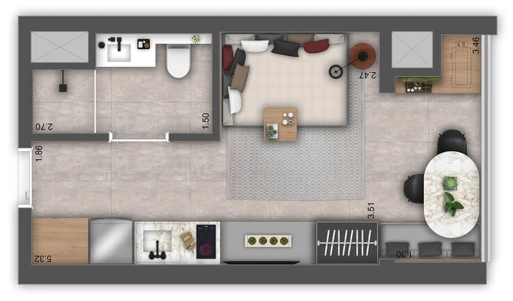 Apartamento, 3 quartos, 80 m² - Foto 7