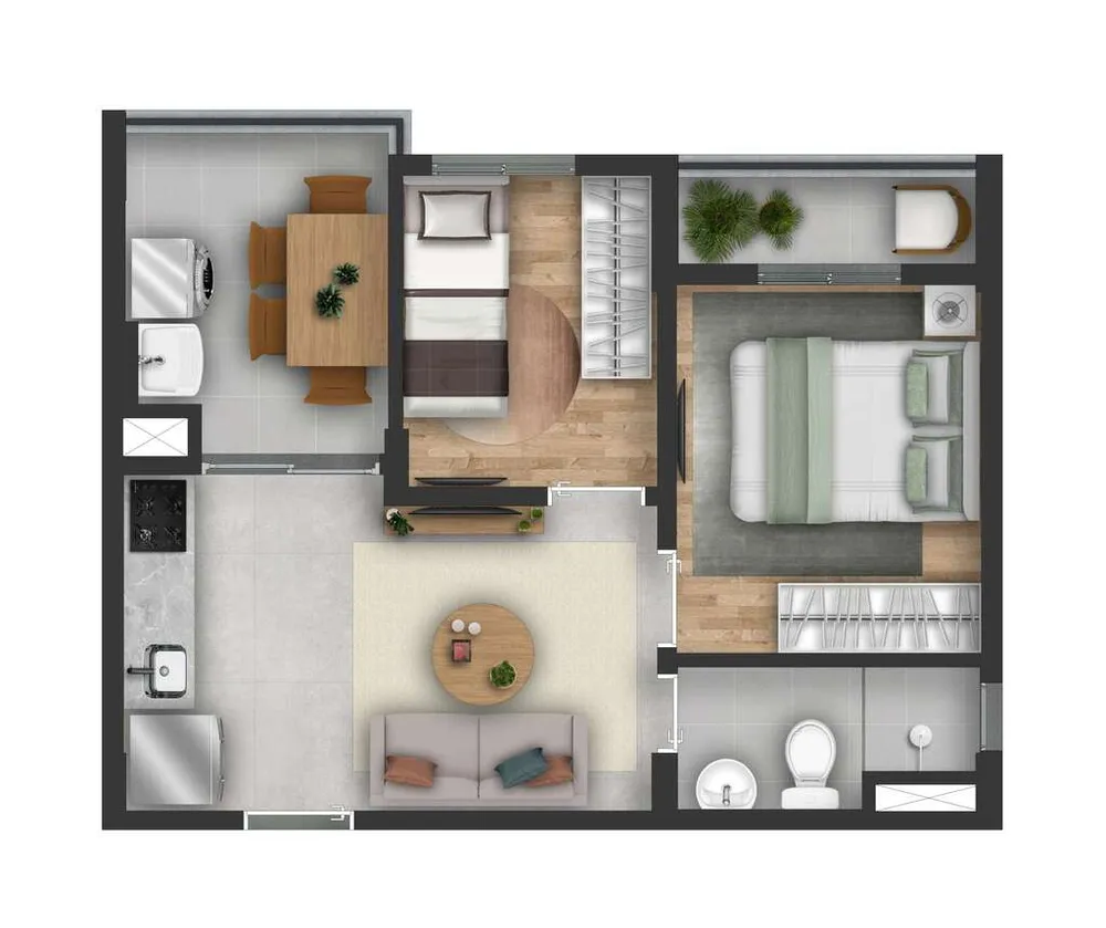 Apartamento, 2 quartos, 36 m² - Foto 15