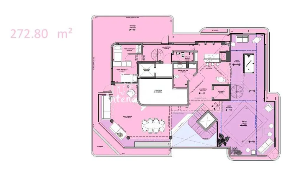 Cobertura, 3 quartos, 642 m² - Foto 16