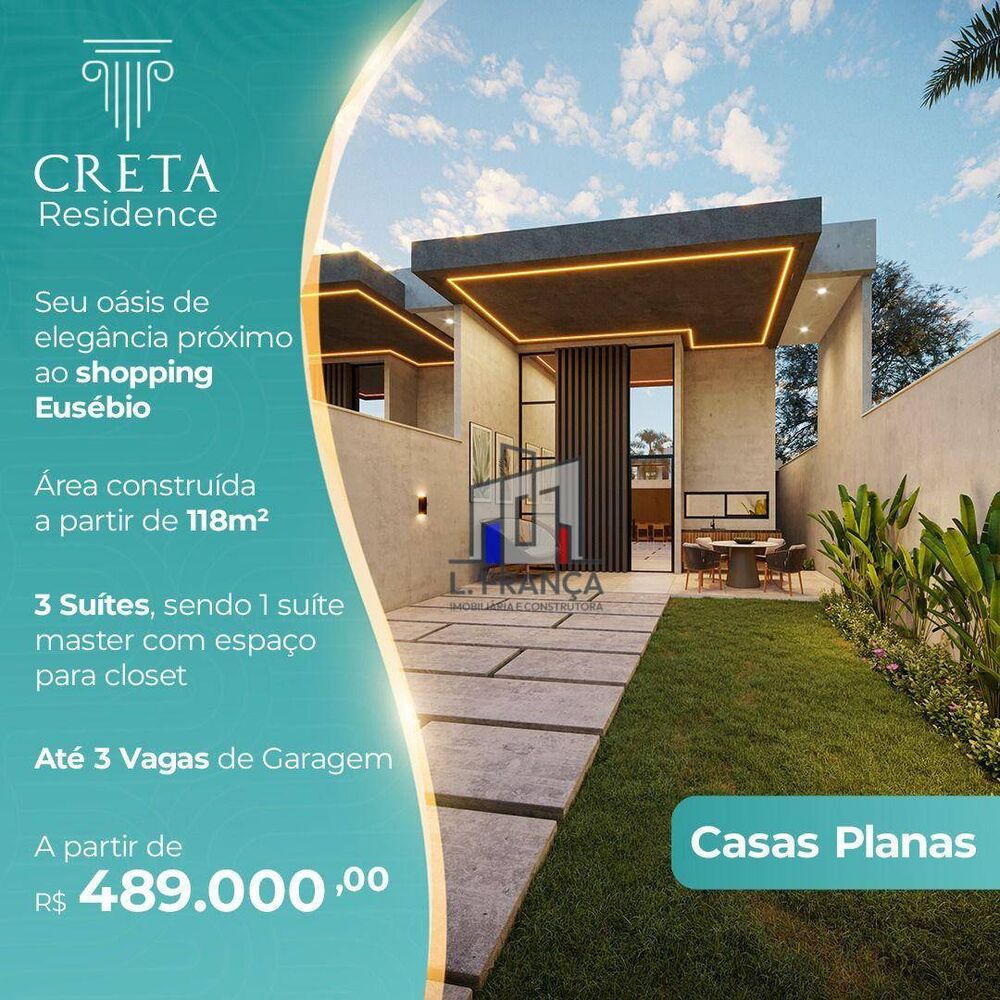 Casa de Condomínio à venda com 3 quartos, 118m² - Foto 1
