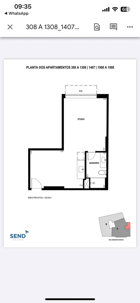Apartamento, 1 quarto, 38 m² - Foto 13