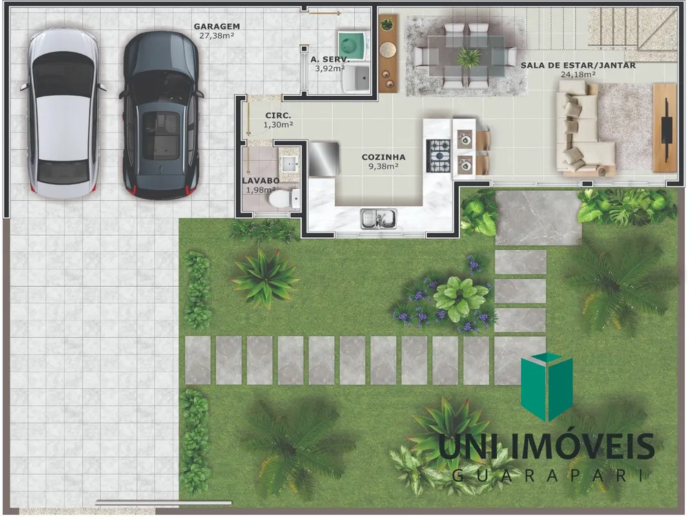 Casa, 3 quartos, 131 m² - Foto 11