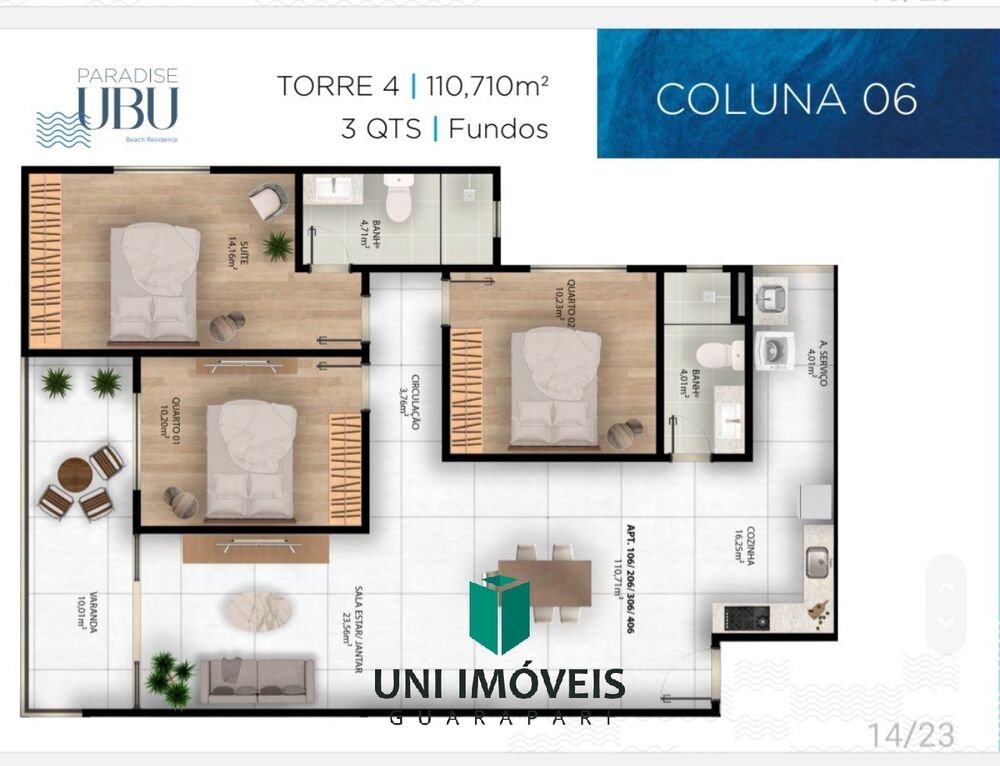 Apartamento, 3 quartos, 163 m² - Foto 4