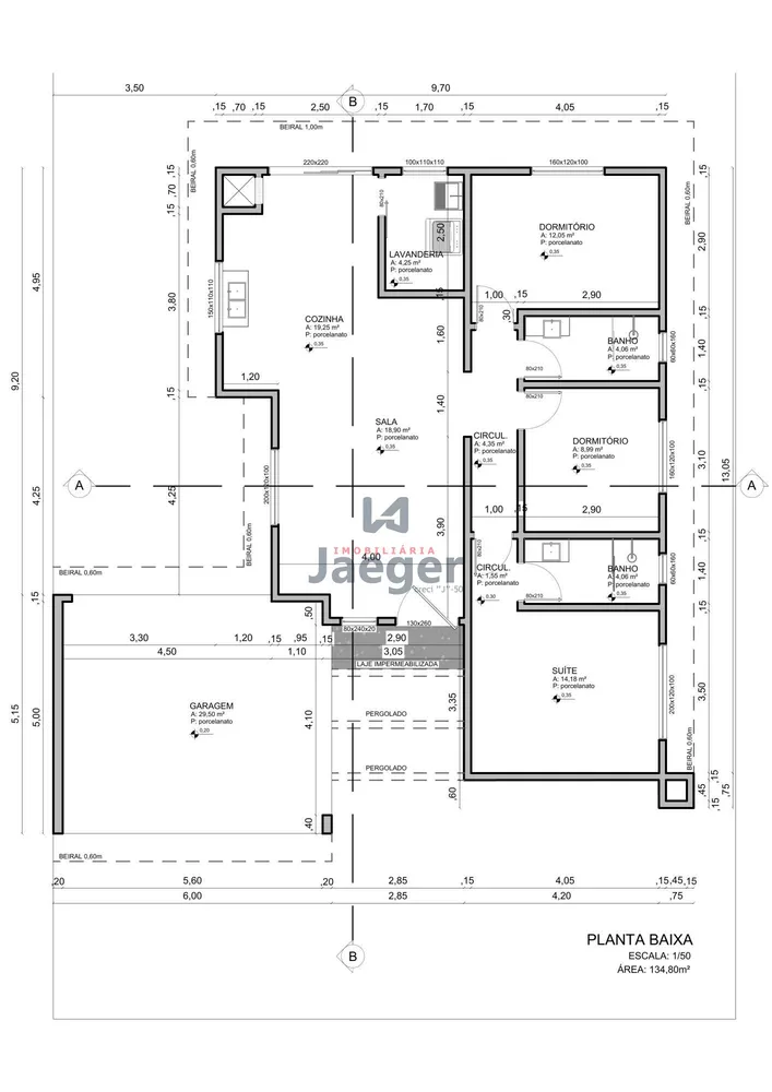 Casa, 3 quartos, 134 m² - Foto 2