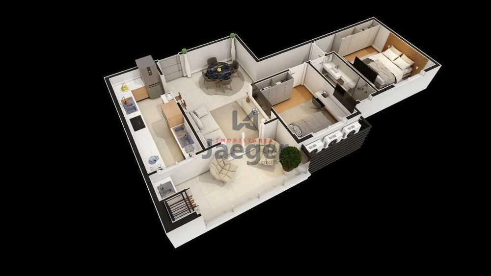 Apartamento, 2 quartos, 78 m² - Foto 1