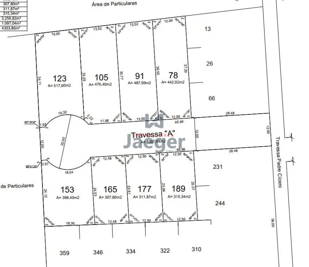 Terreno, 311 m² - Foto 2