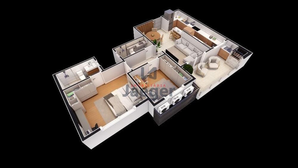 Apartamento, 2 quartos, 85 m² - Foto 1