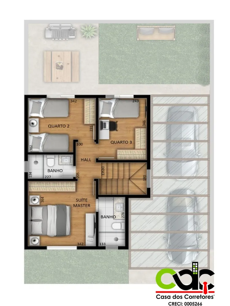 Casa, 3 quartos - Foto 4