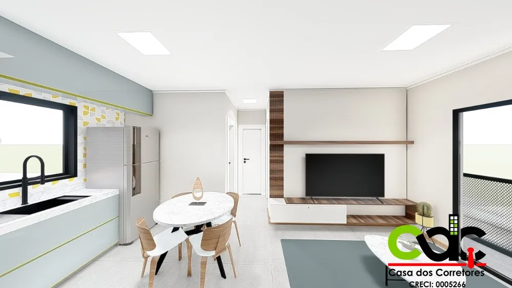 Apartamento, 2 quartos, 57 m² - Foto 3