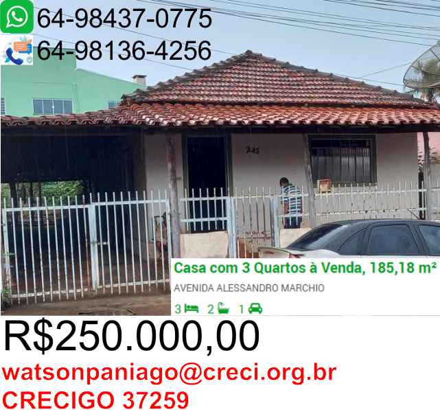 Casa à venda com 3 quartos, 100m² - Foto 1