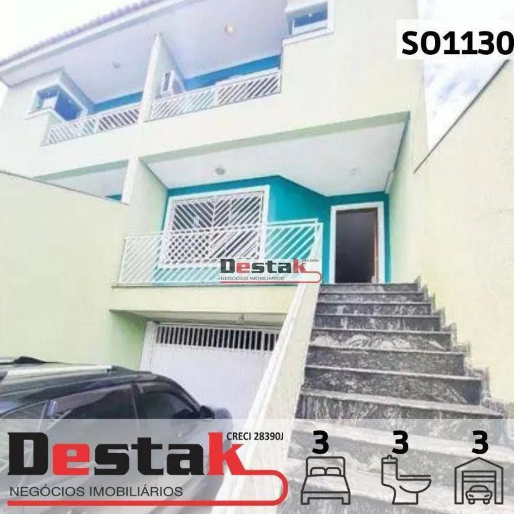 Sobrado, 3 quartos, 234 m² - Foto 1