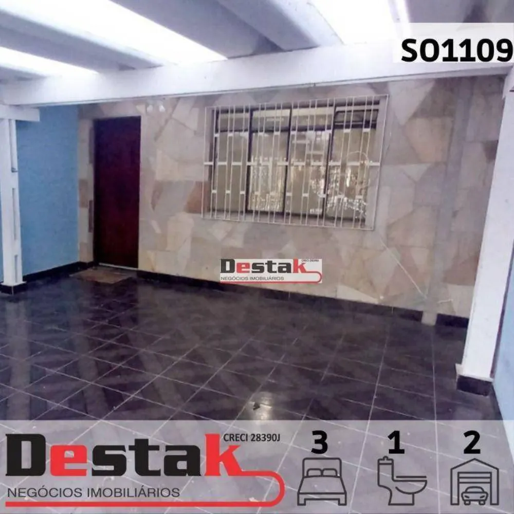 Sobrado, 3 quartos, 134 m² - Foto 1
