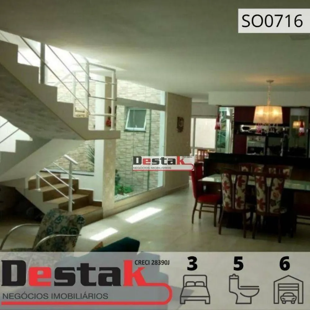 Sobrado, 3 quartos, 220 m² - Foto 1