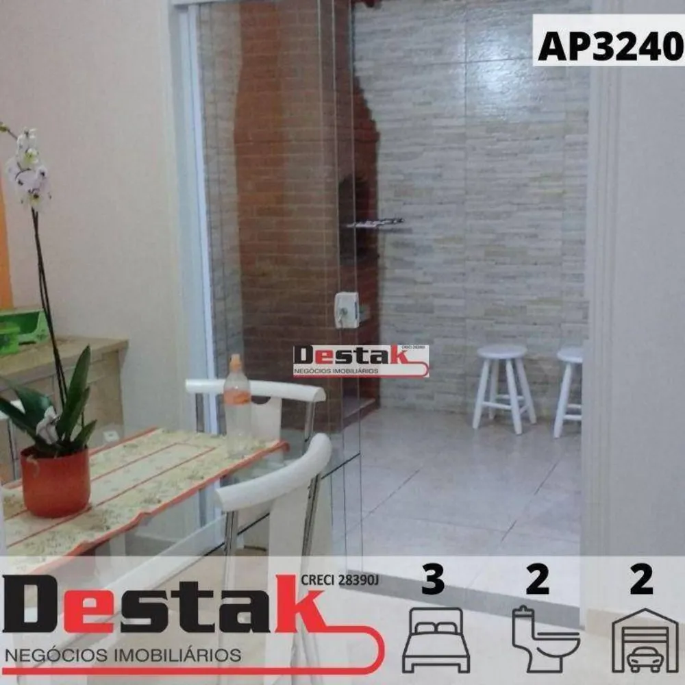 Sobrado, 3 quartos, 107 m² - Foto 1