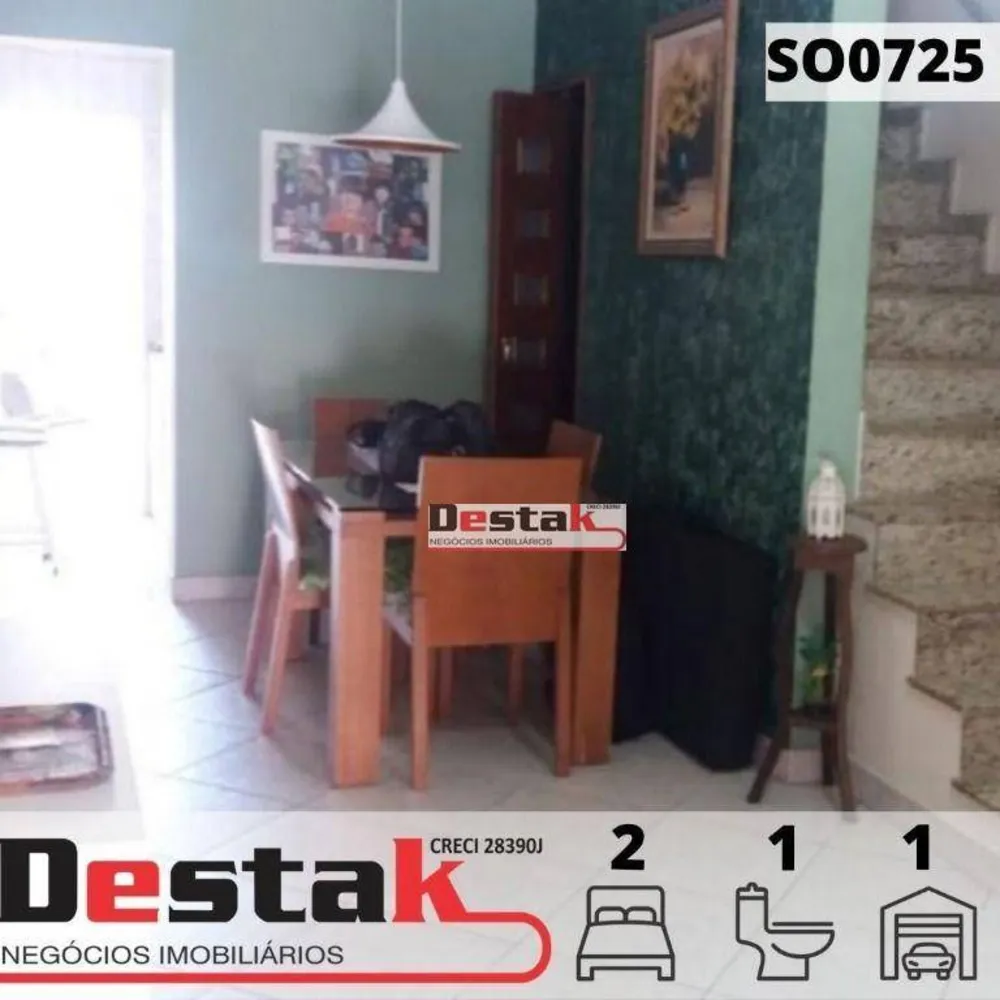Sobrado, 2 quartos, 99 m² - Foto 1