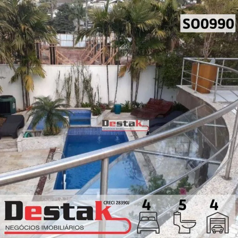 Sobrado, 4 quartos, 580 m² - Foto 1