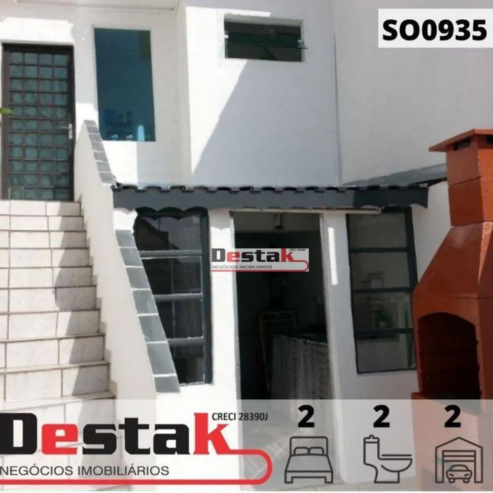 Sobrado, 2 quartos, 123 m² - Foto 1