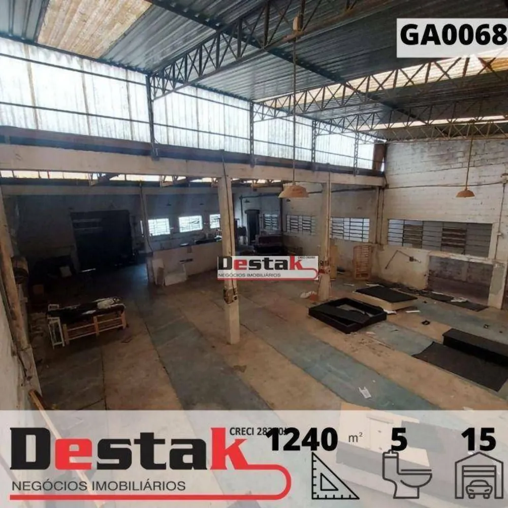 Depósito-Galpão, 1240 m² - Foto 1