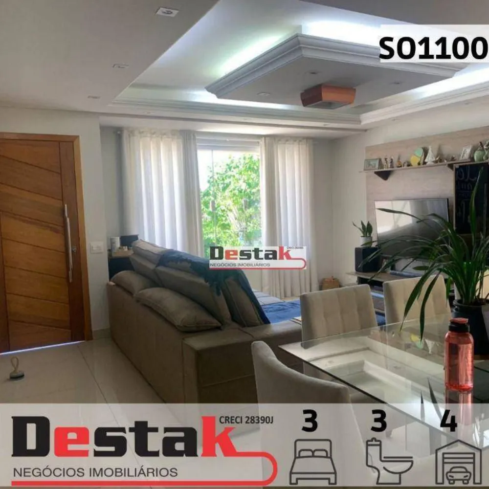 Sobrado, 3 quartos, 194 m² - Foto 1