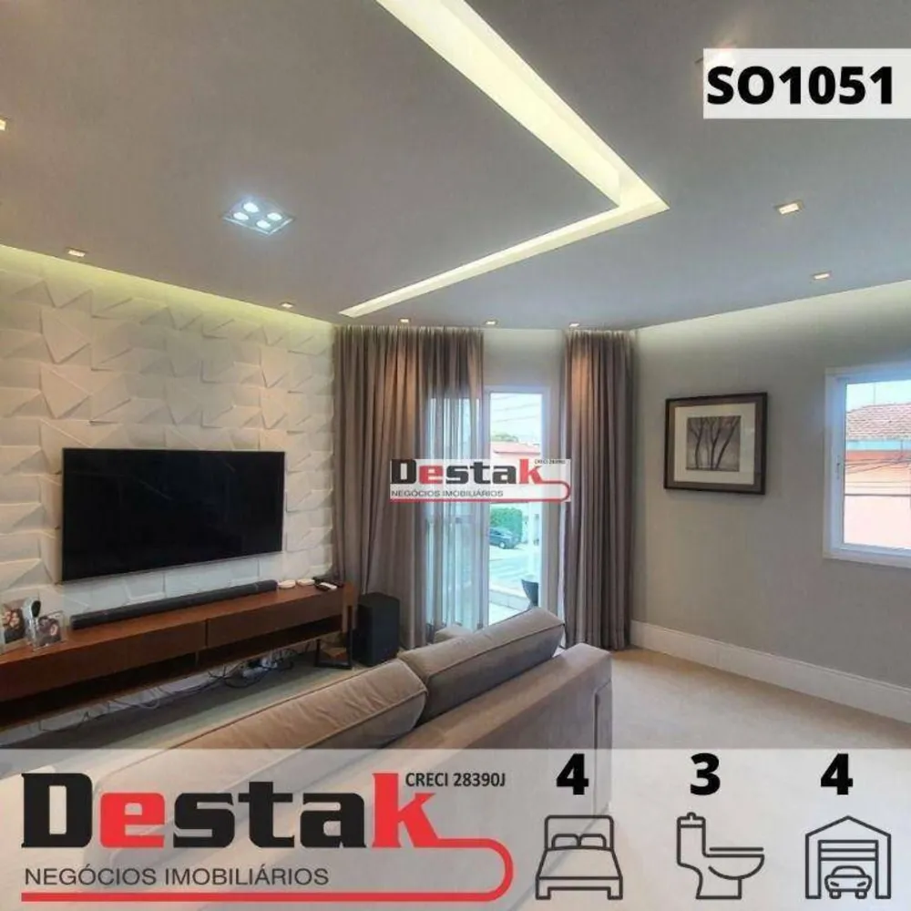 Sobrado, 4 quartos, 150 m² - Foto 1