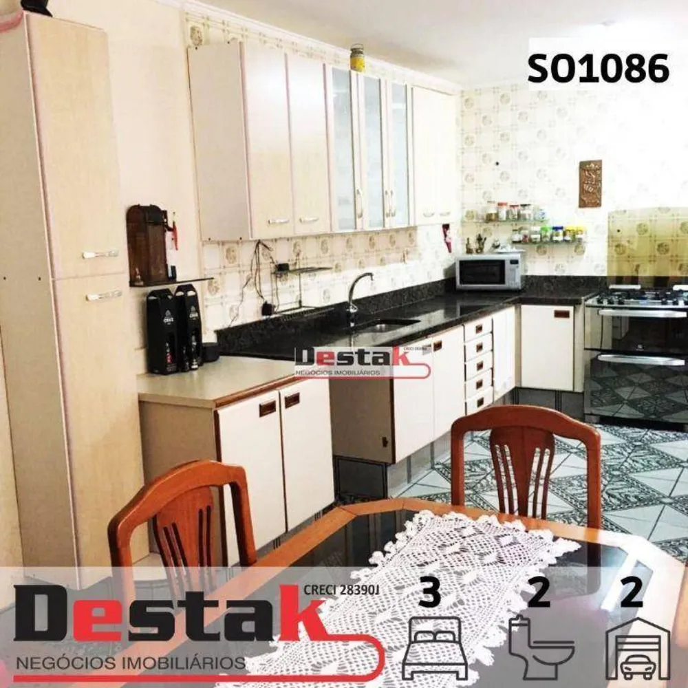 Sobrado, 3 quartos, 140 m² - Foto 1
