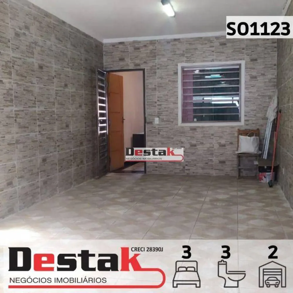 Sobrado, 3 quartos, 116 m² - Foto 1