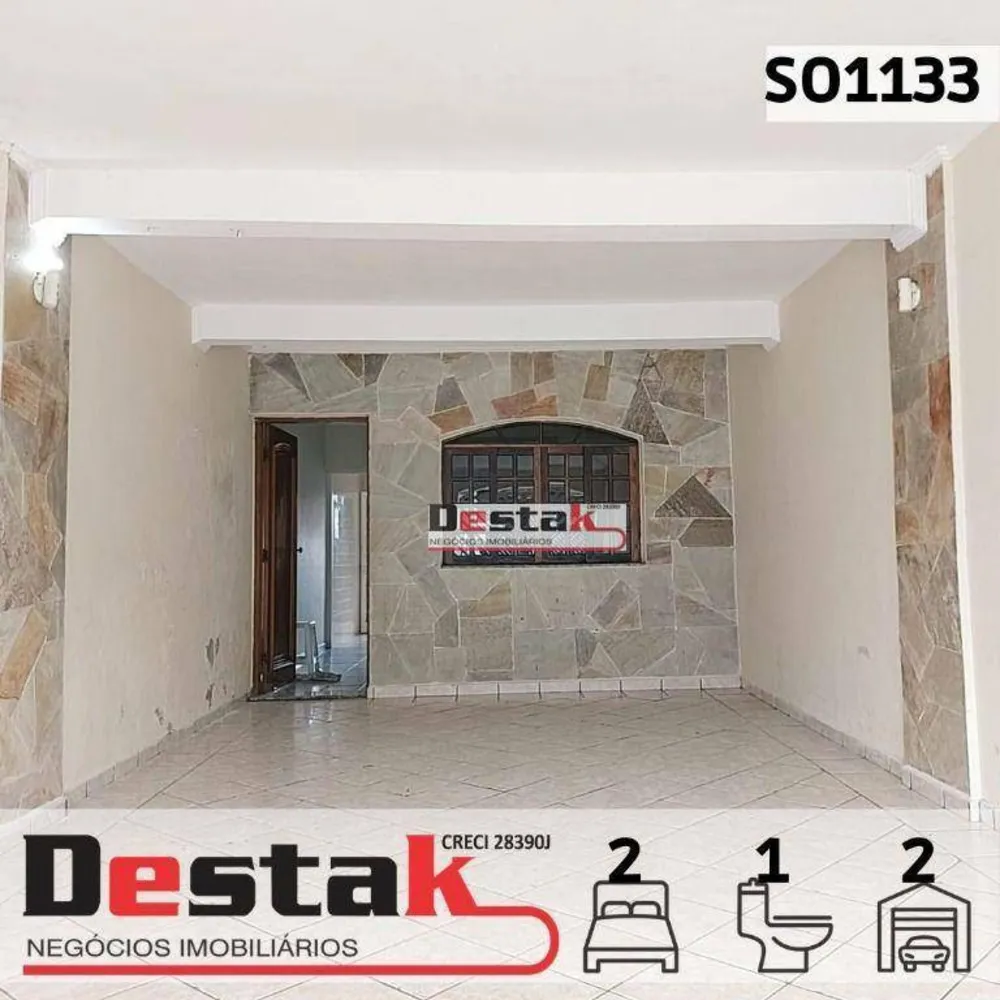 Sobrado, 2 quartos, 130 m² - Foto 1
