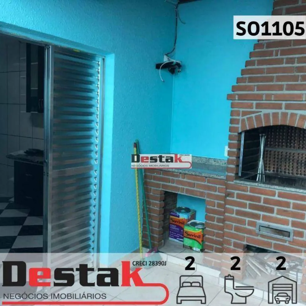 Sobrado, 2 quartos, 100 m² - Foto 1