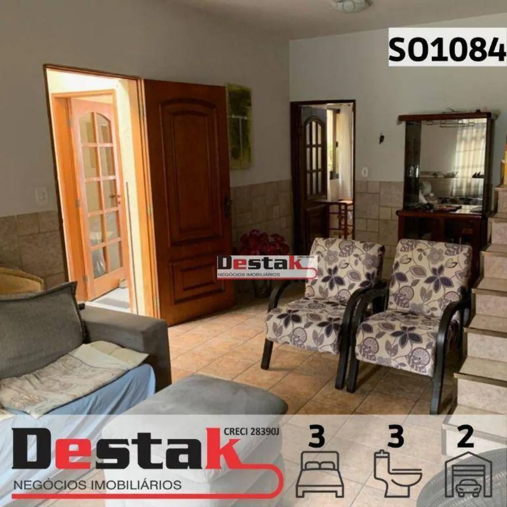 Sobrado, 3 quartos, 100 m² - Foto 1