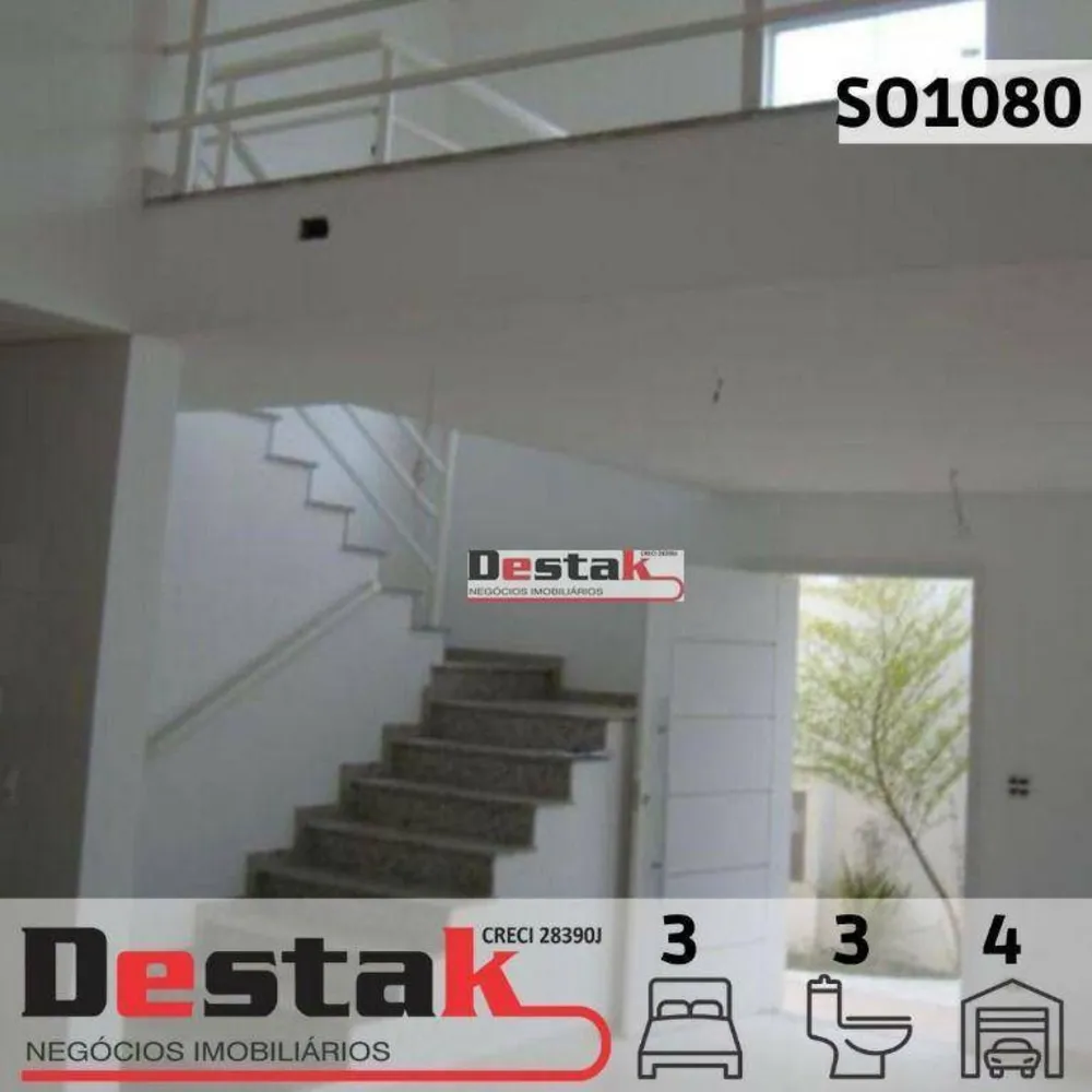 Sobrado, 3 quartos, 193 m² - Foto 1