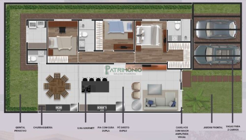Casa, 3 quartos, 215 m² - Foto 18