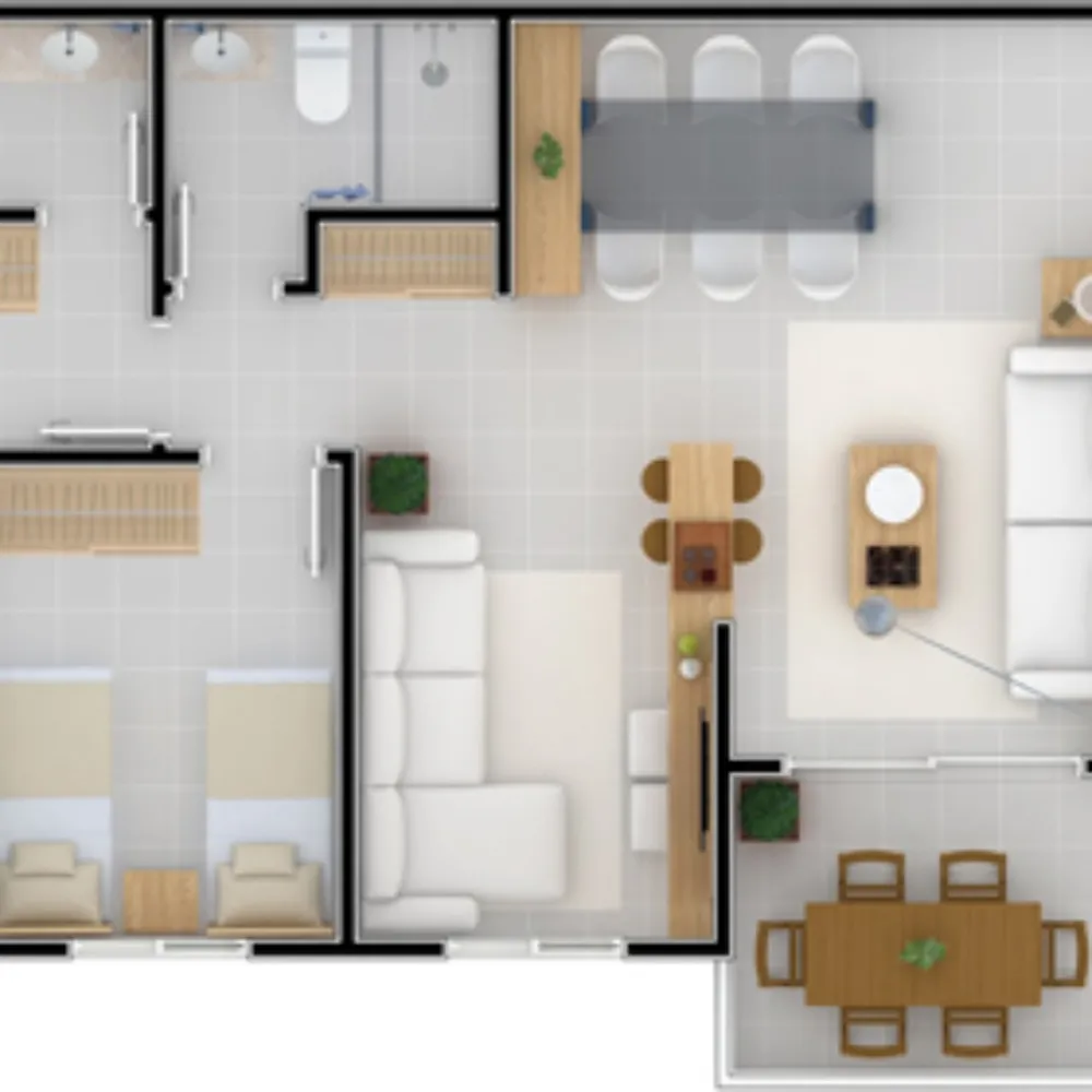 Apartamento, 3 quartos, 88 m² - Foto 3
