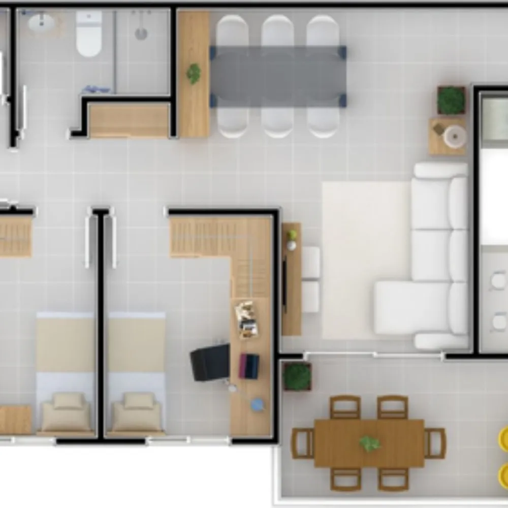 Apartamento, 3 quartos, 88 m² - Foto 4