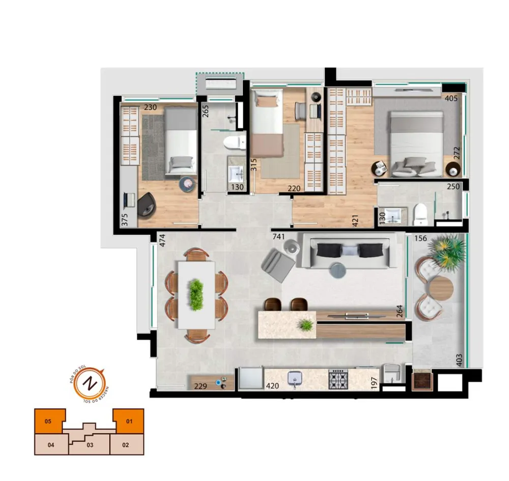 Apartamento, 2 quartos, 94 m² - Foto 13