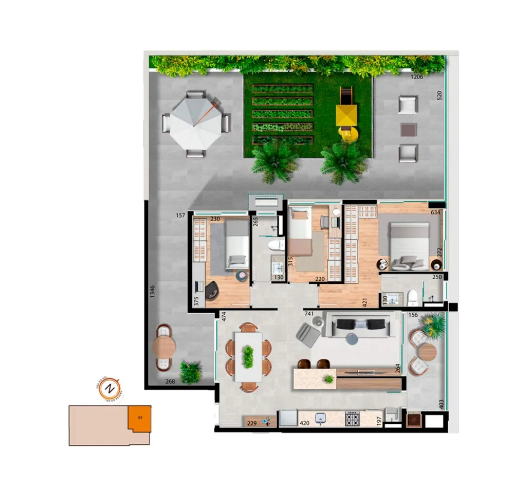 Apartamento, 2 quartos, 94 m² - Foto 5