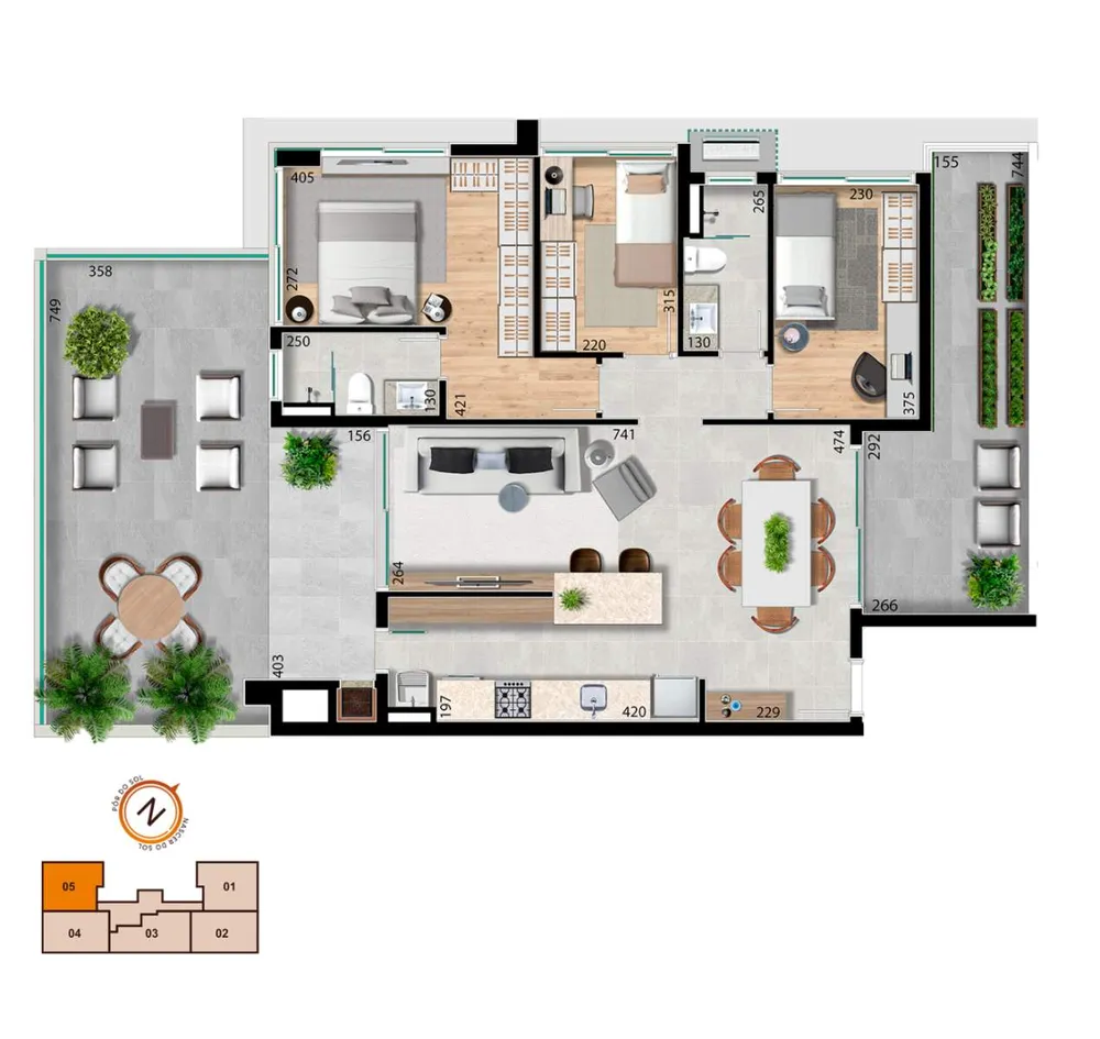 Apartamento, 2 quartos, 94 m² - Foto 16