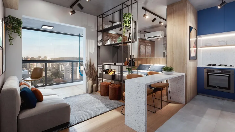 Apartamento, 1 quarto, 32 m² - Foto 2