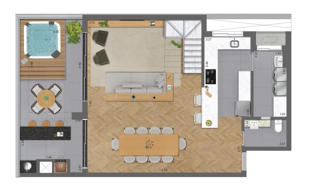 Apartamento, 2 quartos, 69 m² - Foto 15