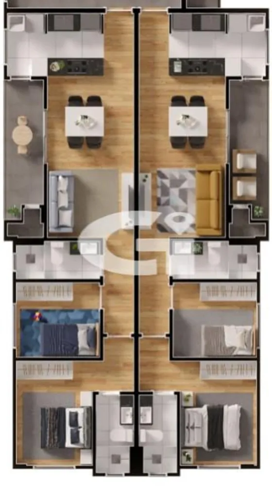 Apartamento, 2 quartos, 67 m² - Foto 6