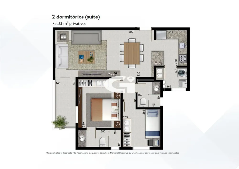 Apartamento, 2 quartos, 73 m² - Foto 20