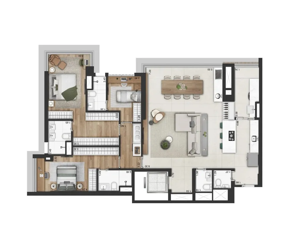 Apartamento, 3 quartos, 112 m² - Foto 21